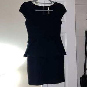 Kensie Black Peplum Dress